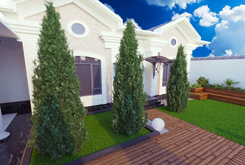 exterior  3D model_4