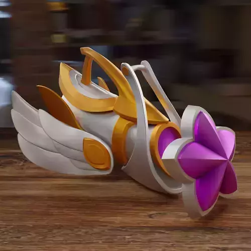 Jinx Star Guardian Minigun - Real Size model 3D print model