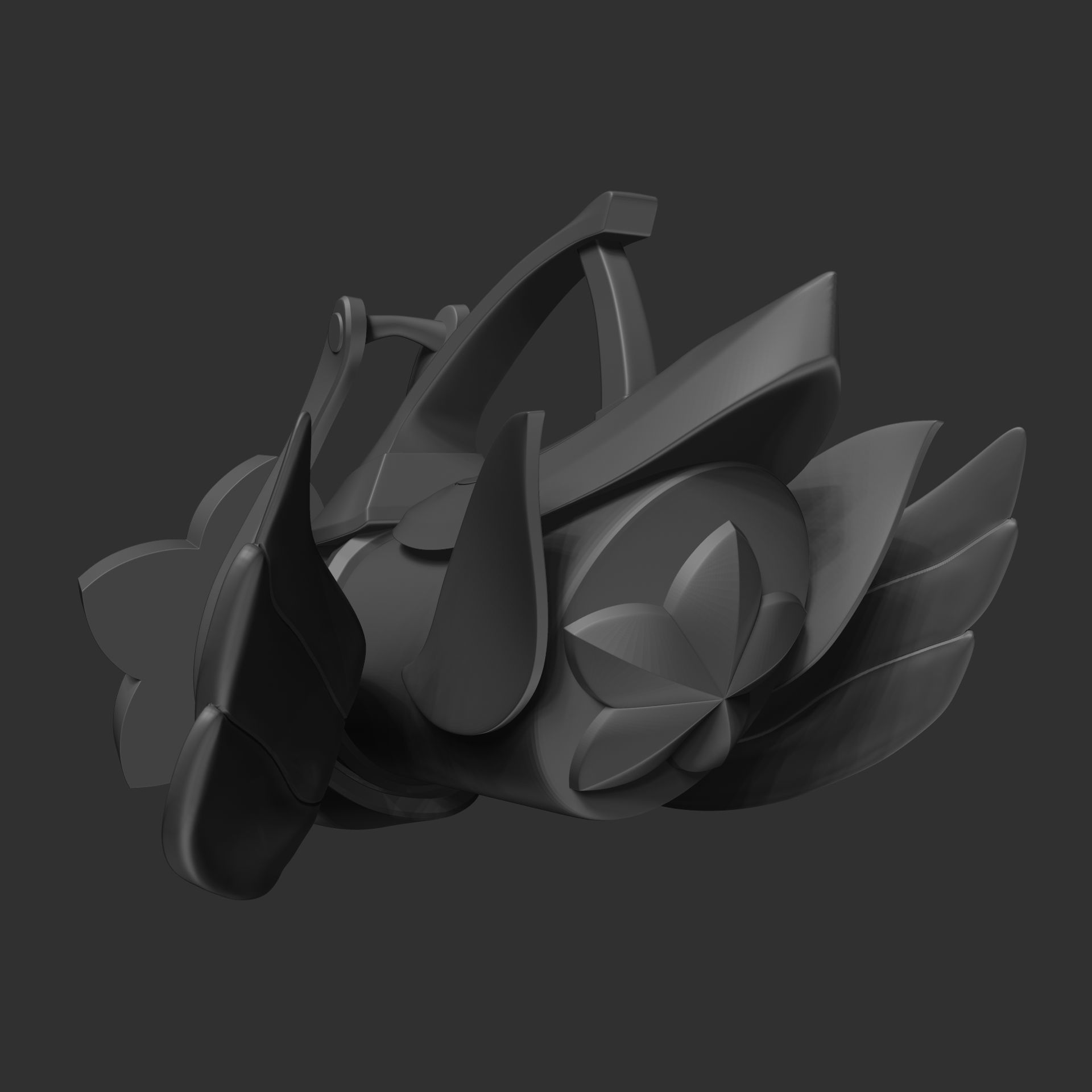 Jinx Star Guardian Minigun - Real Size model 3D print model_8