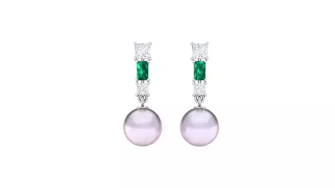 Drop Earrings - 9 3D print model