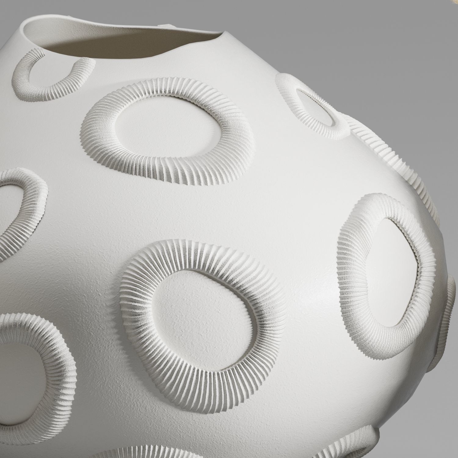 Vase Set 04-FOS FOSSILIA Moonstone 3D model_2