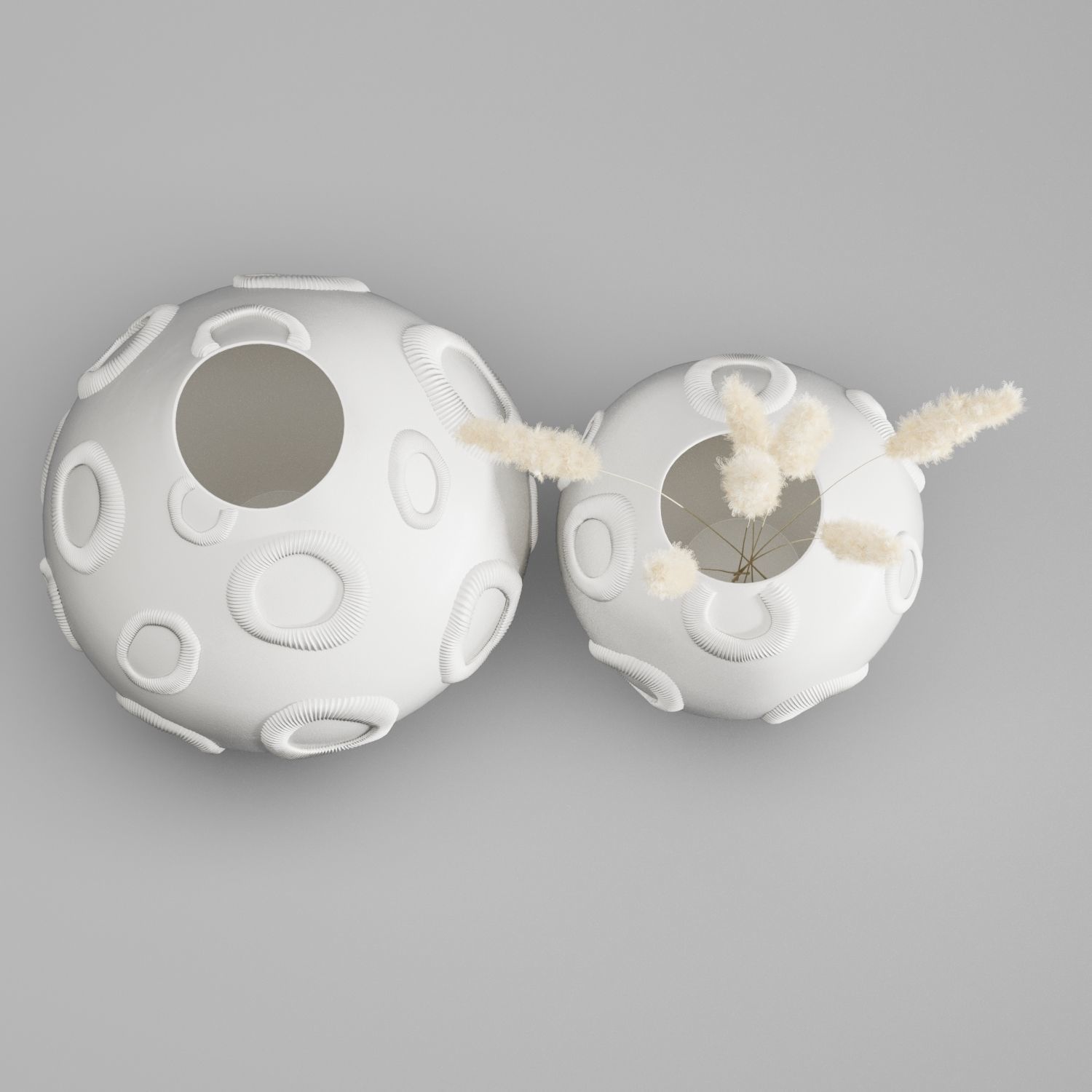 Vase Set 04-FOS FOSSILIA Moonstone 3D model_3