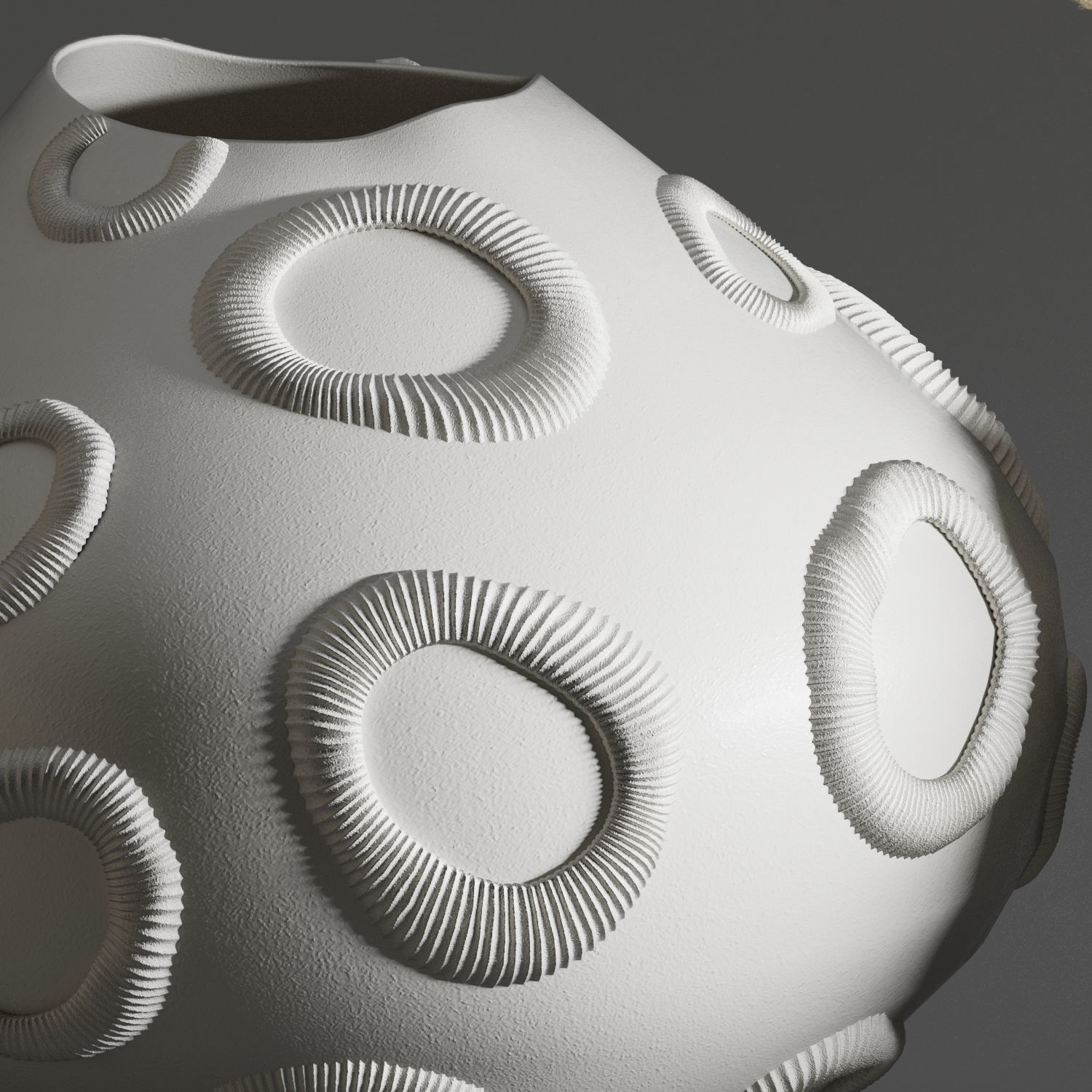Vase Set 04-FOS FOSSILIA Moonstone 3D model_6
