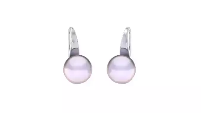 Hoops - Huggies Earrings - 4 3D print model
