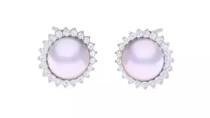 Studs Earrings - 1 3D print model