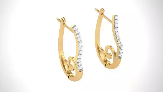 Hoops - Huggies Earrings - 8