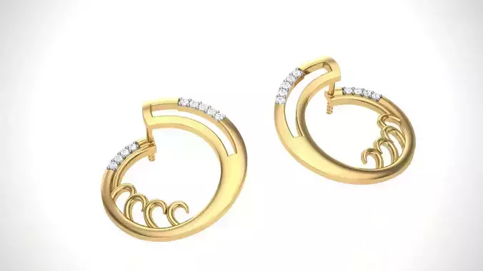 Hoops - Huggies Earrings - 5