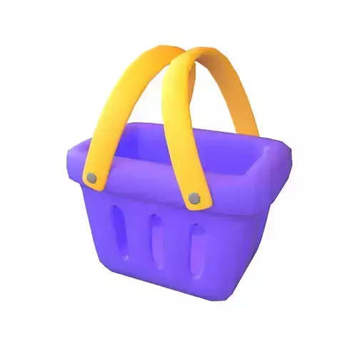 Shopping Basket Icon v1 005