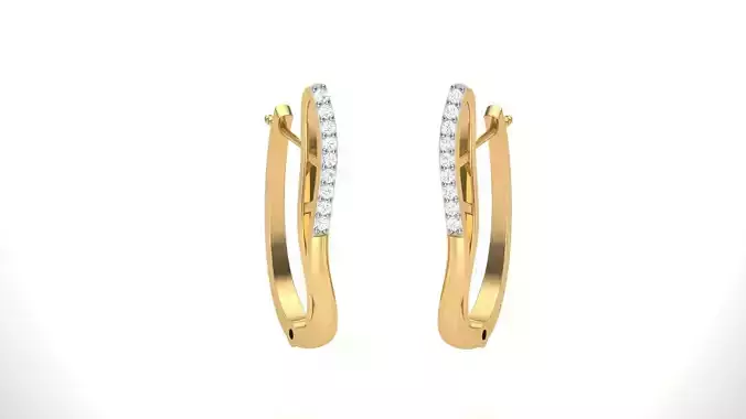 Hoops - Huggies Earrings - 15