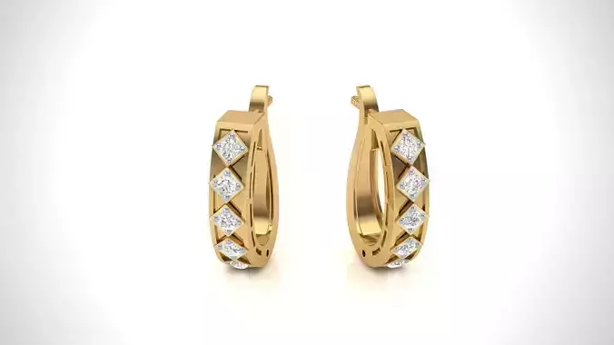 Hoops - Huggies Earrings - 6