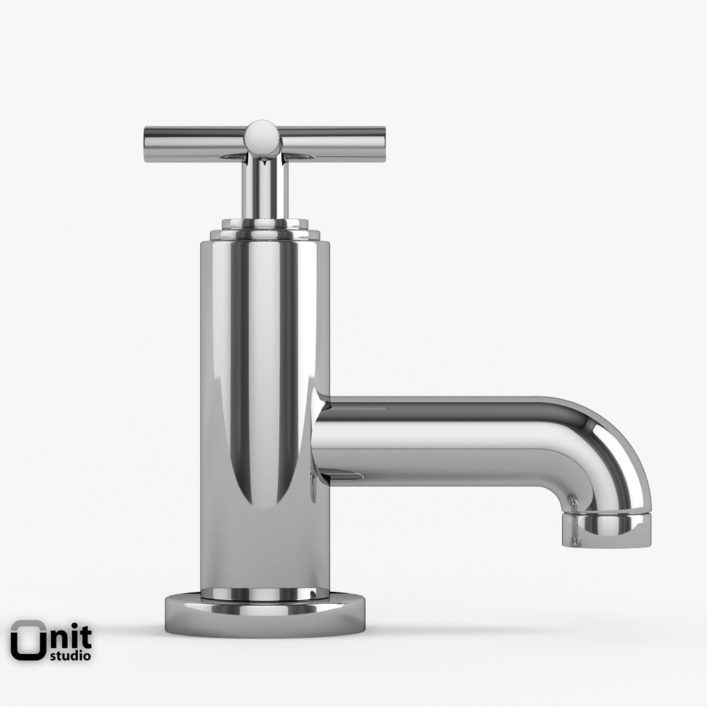 Washbasin Tap Helix series by Hudson Reed 3D model_3