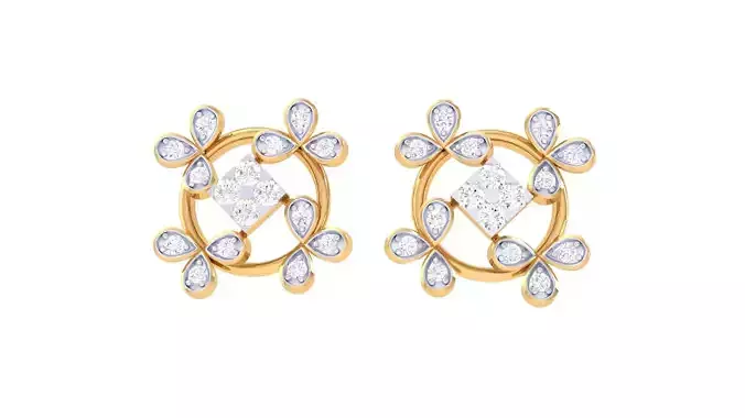 Studs Earrings - 76