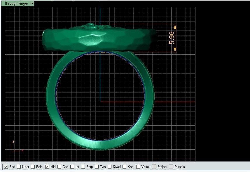 Alexander Ring  3D print model_7