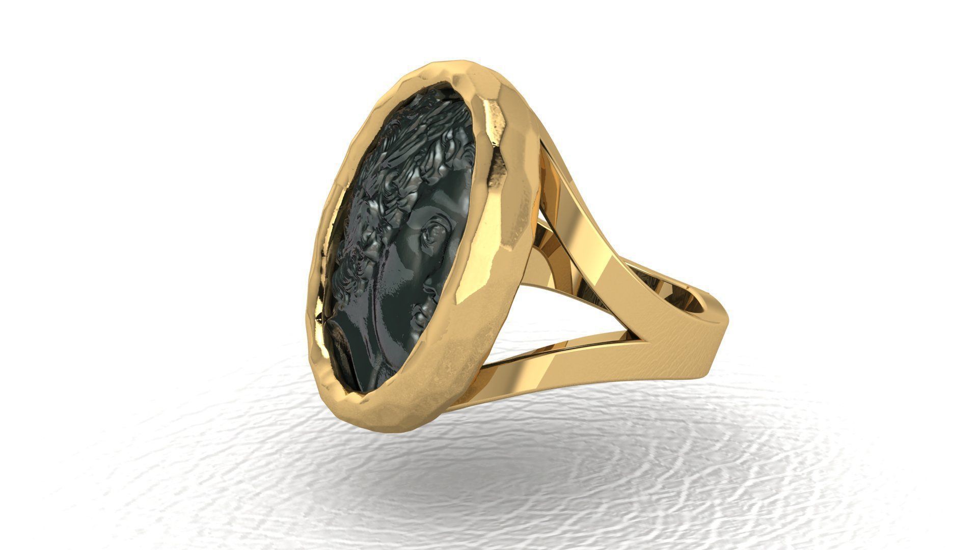 Alexander Ring  3D print model_1