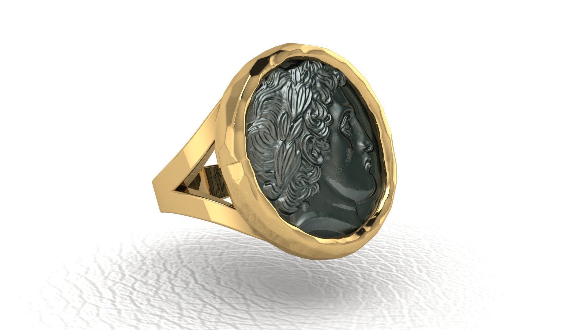 Alexander Ring  3D print model_3
