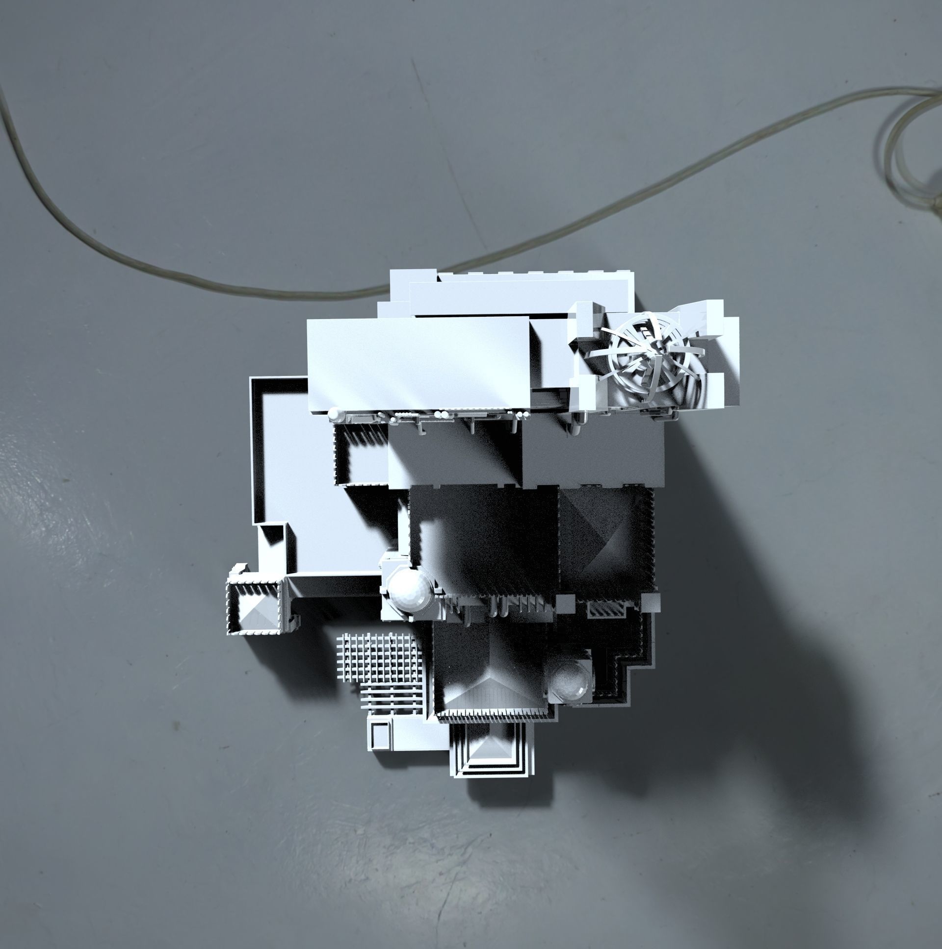 Disneylands california adventure 3D print model_2