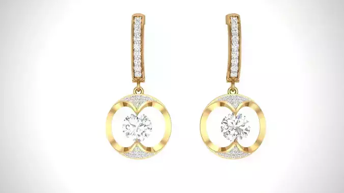 Hoops - Huggies Earrings - 28