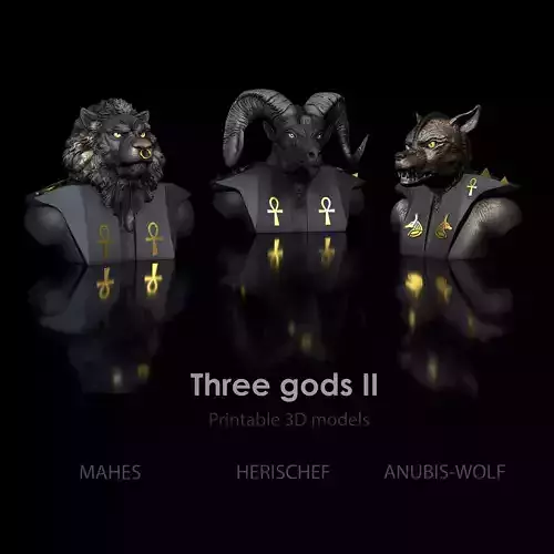 3-Pack - 20 Percent Discount - Mahes Herischef Wulf 3D print model