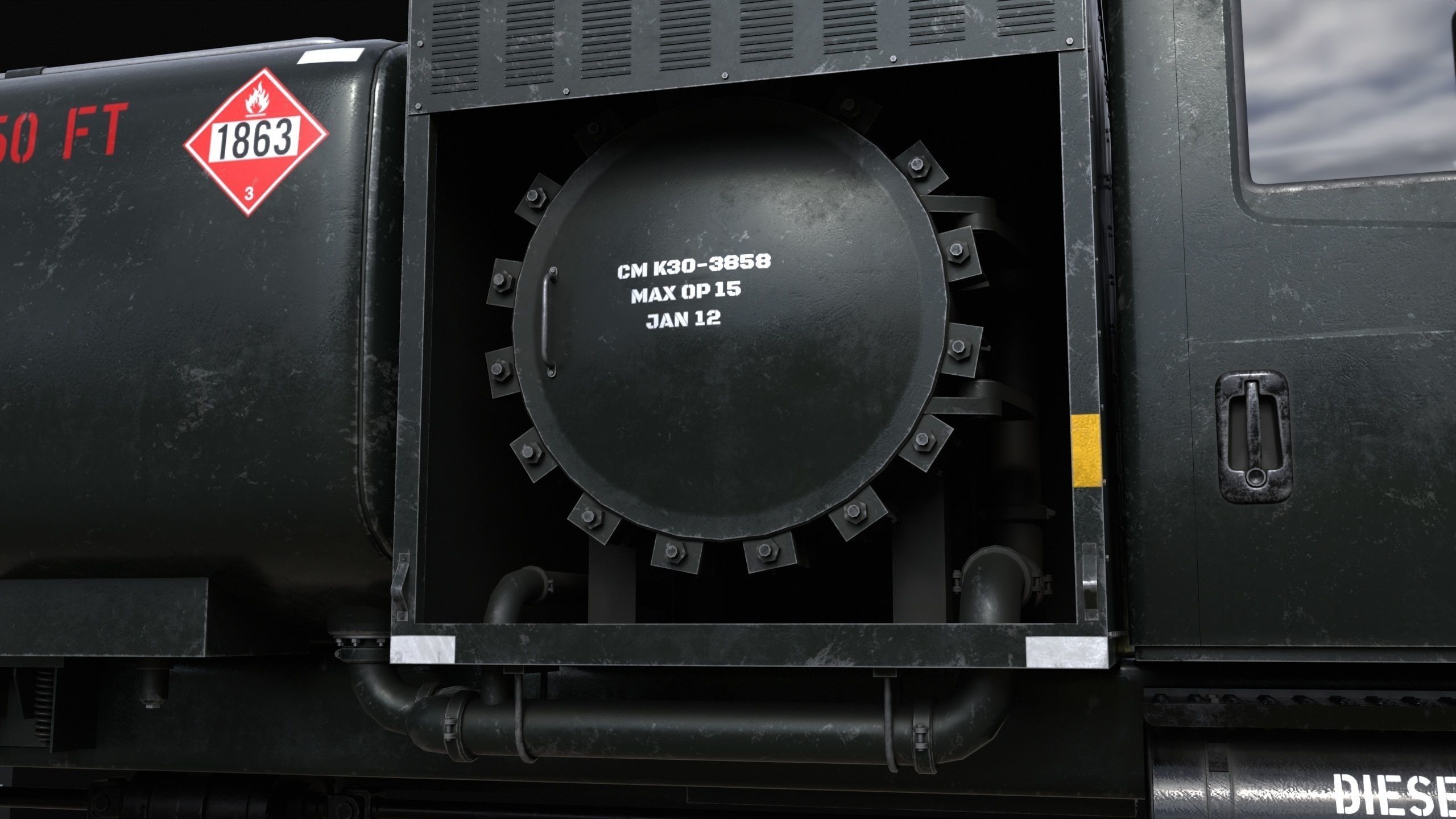 Kovatch R11-6000 Refueler Green 3D model_7