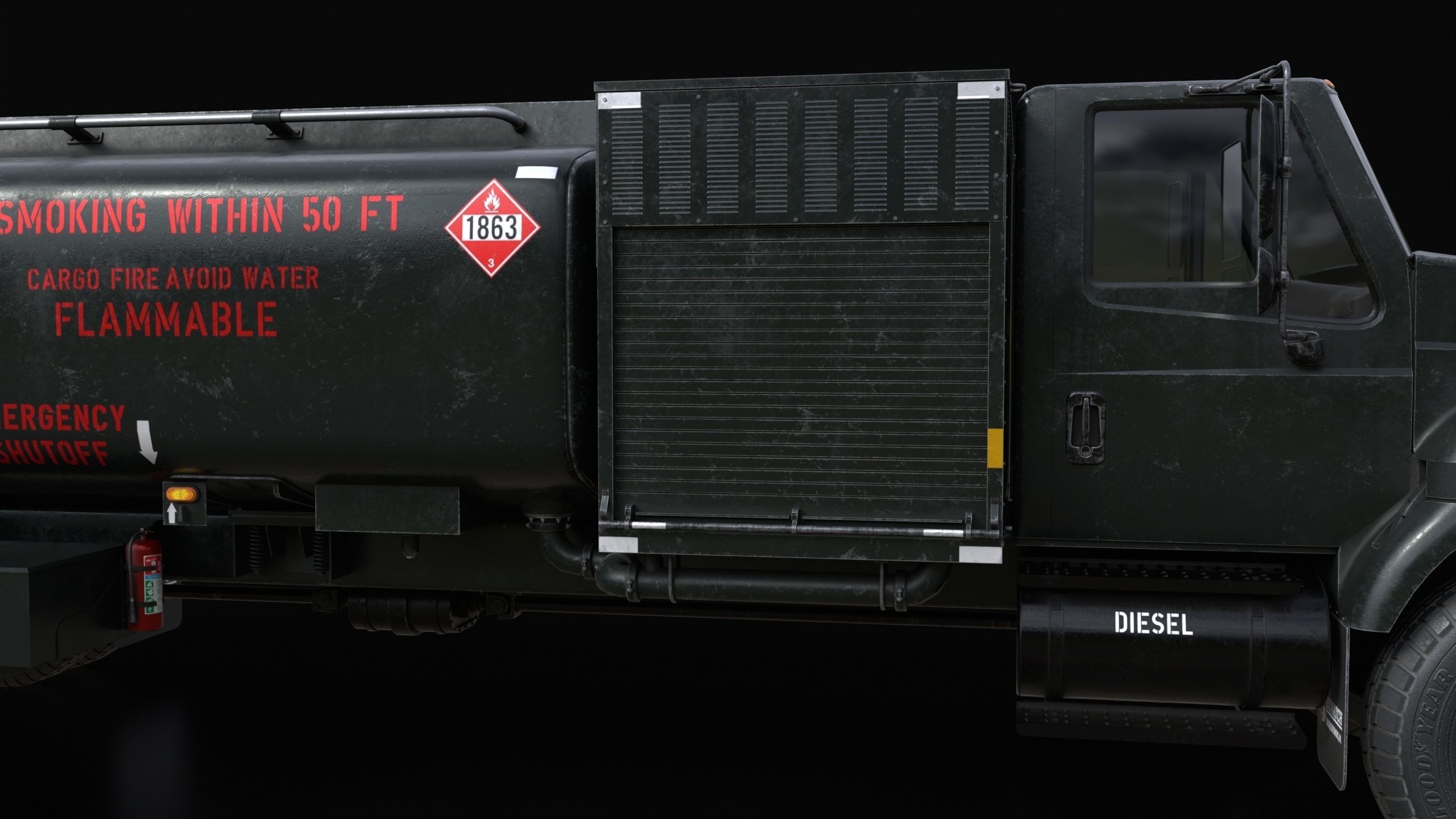 Kovatch R11-6000 Refueler Green 3D model_4