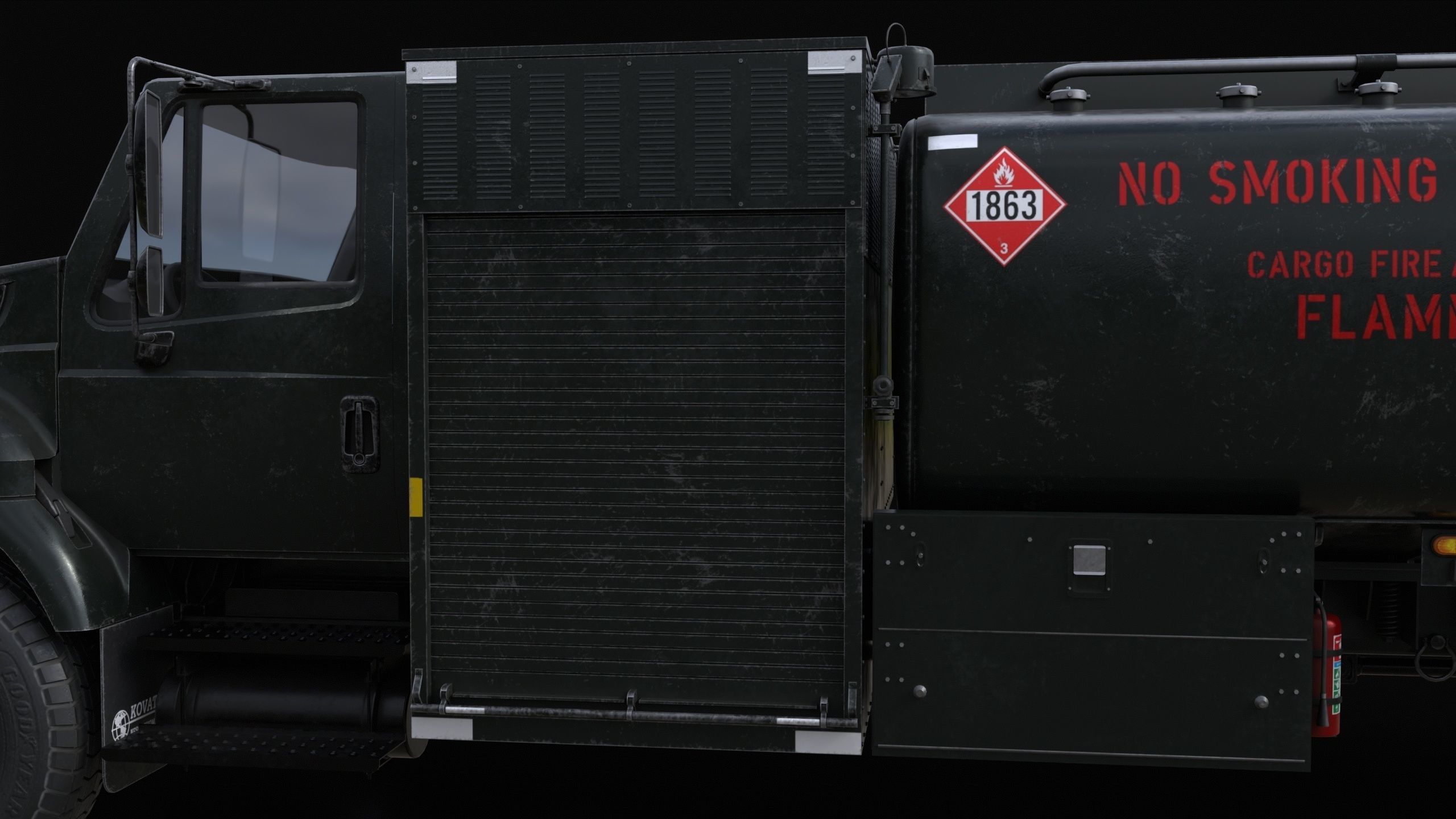 Kovatch R11-6000 Refueler Green 3D model_5