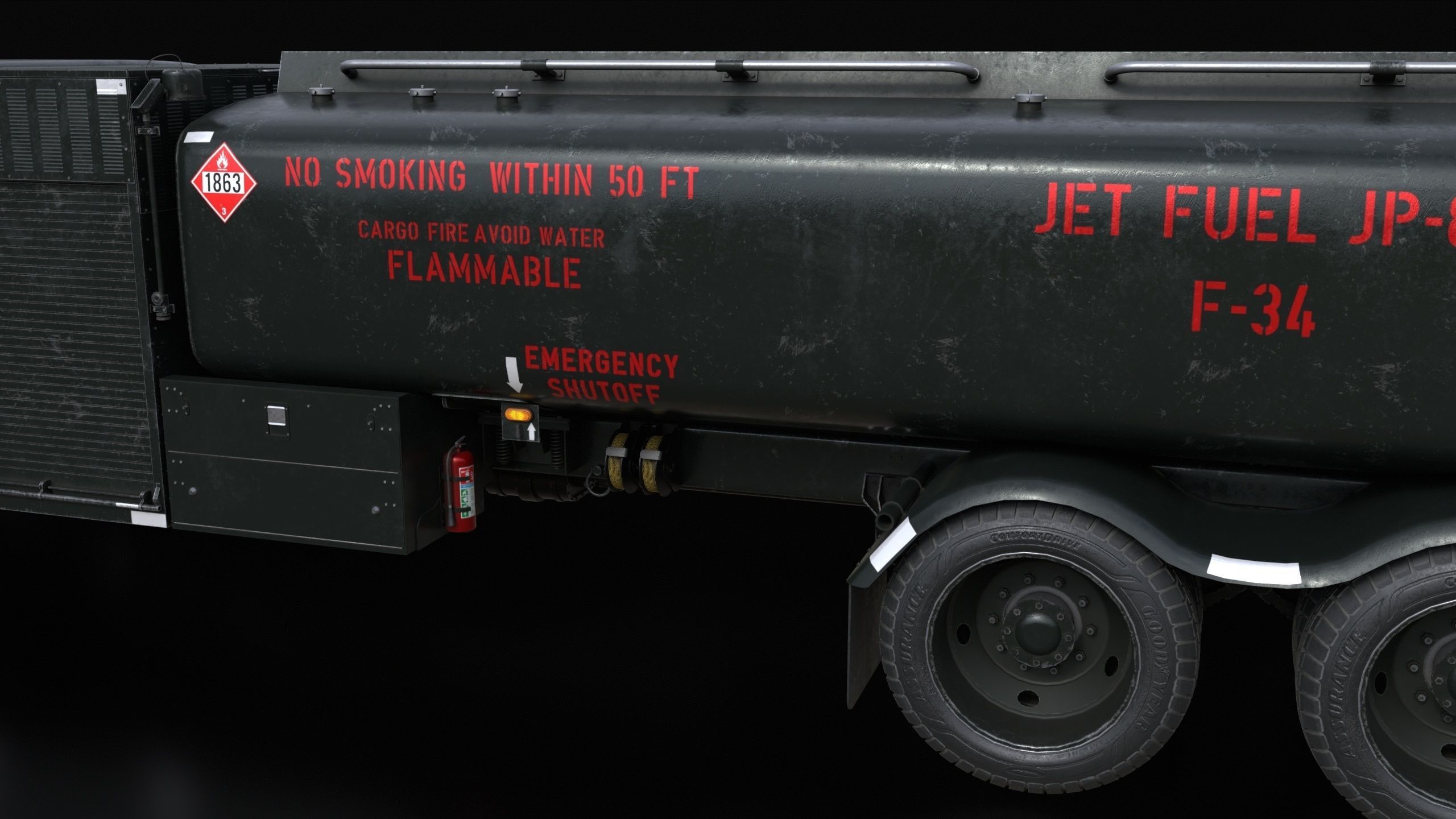 Kovatch R11-6000 Refueler Green 3D model_8