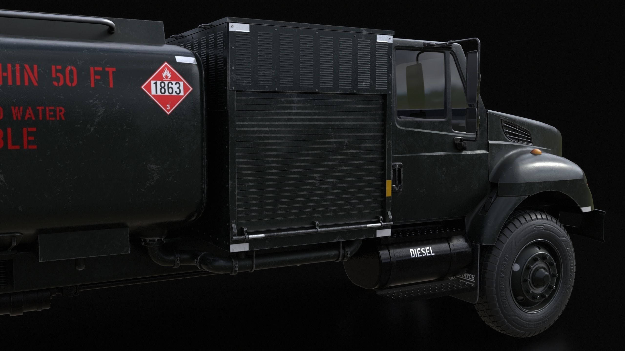 Kovatch R11-6000 Refueler Green 3D model_12