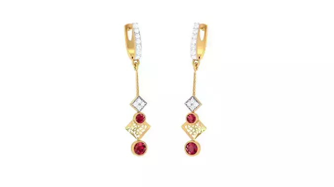 Hoops - Huggies Earrings - 32