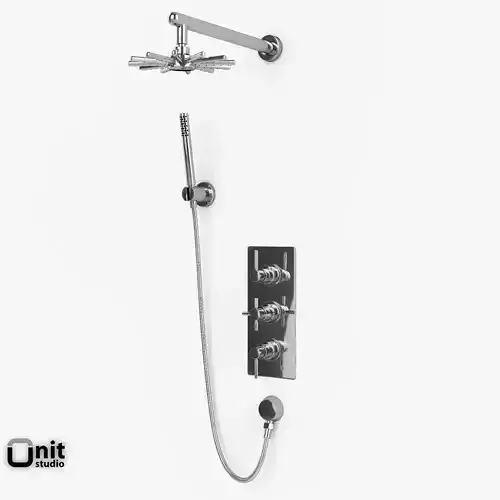  Shower set Helix series by Hudson Reed
