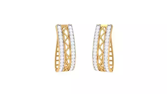 Hoops - Huggies Earrings - 16