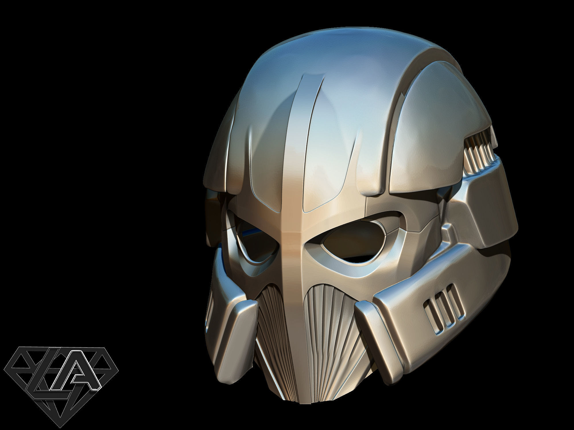 Cyberwicking Helmet 3D print model_10