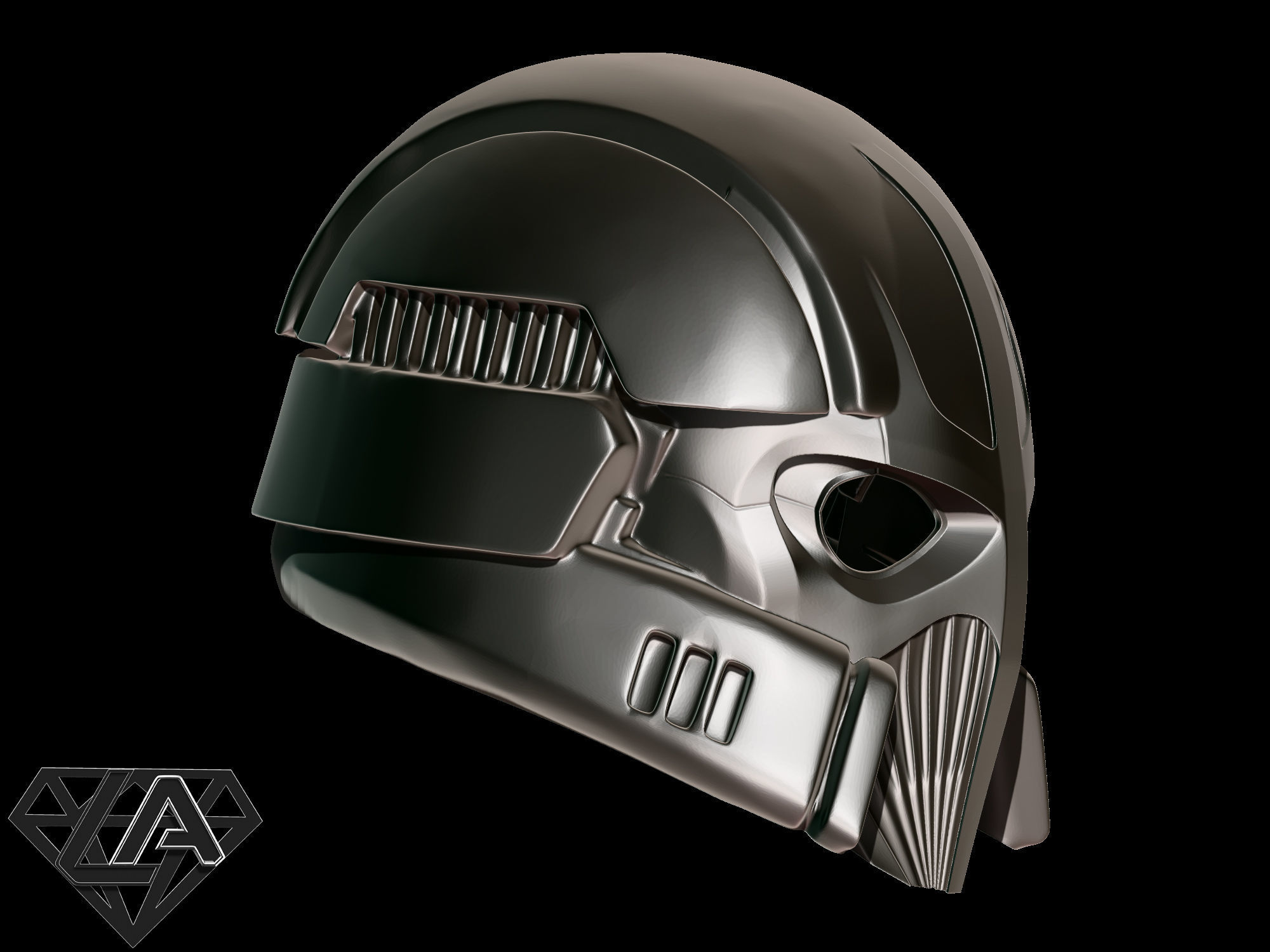 Cyberwicking Helmet 3D print model_5