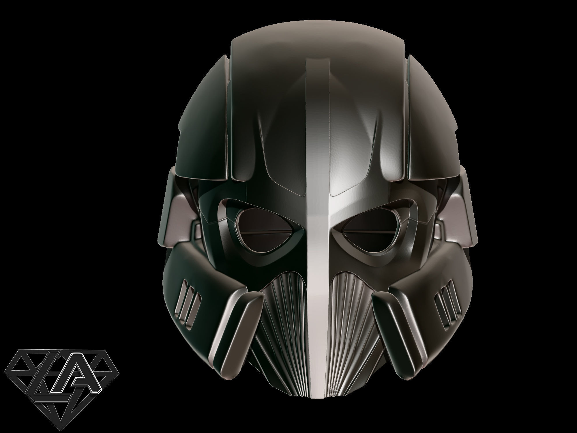 Cyberwicking Helmet 3D print model_1