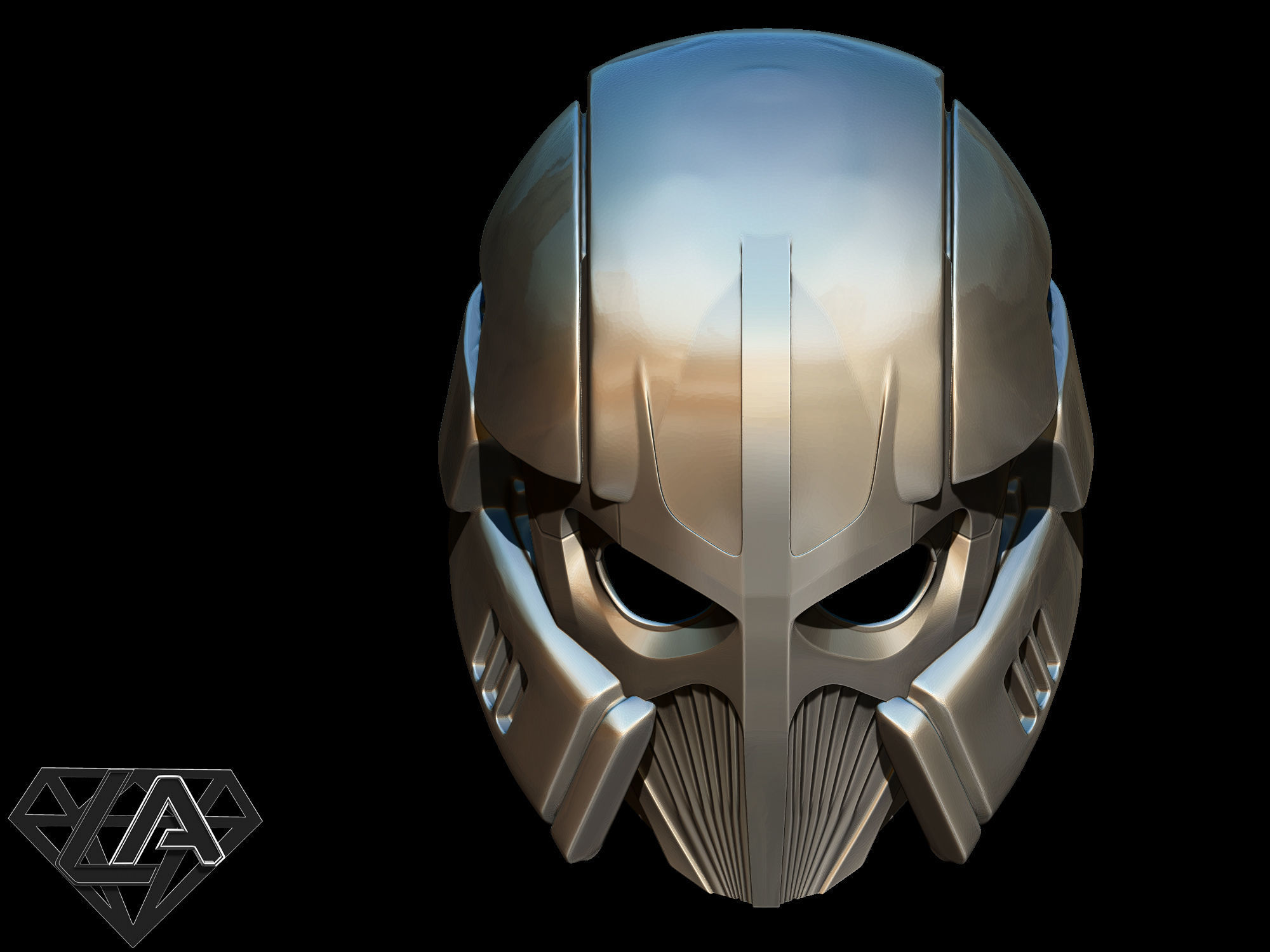 Cyberwicking Helmet 3D print model_8