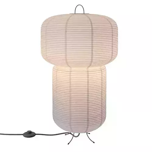 H and M Rice paper floor lamp