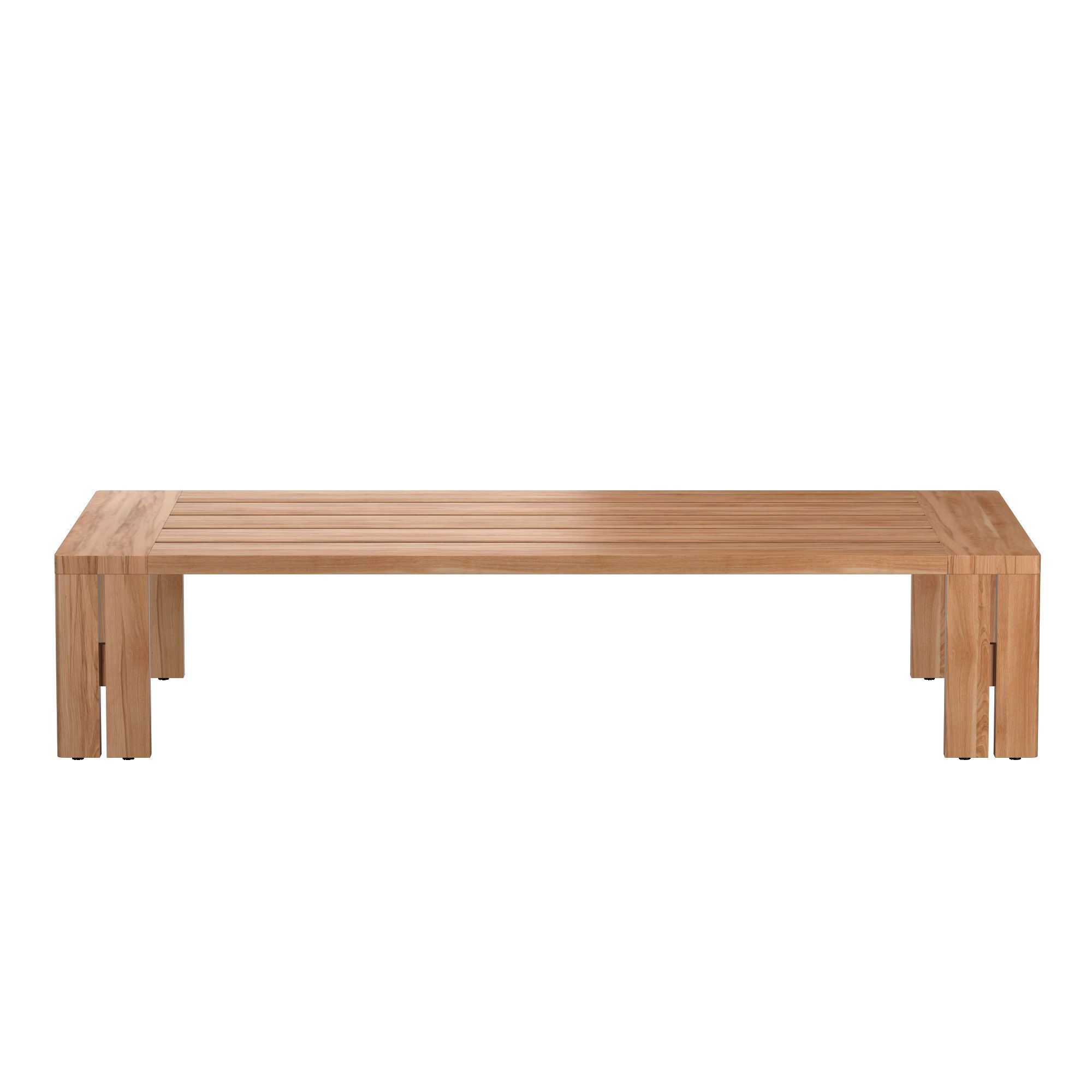 MATIRA TEAK RECTANGULAR COFFEE TABLE 3D model_2
