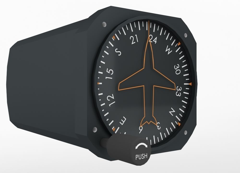 Directional Gyro 3D model_2