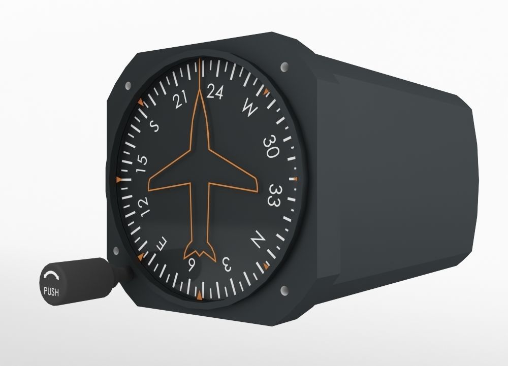 Directional Gyro 3D model_1