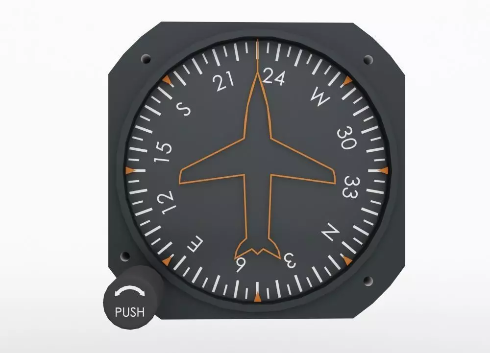 Directional Gyro 3D model_0