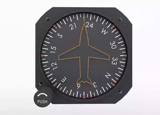Directional Gyro 3D model