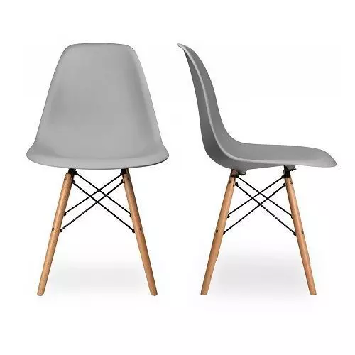 Eames chair with table 3D model