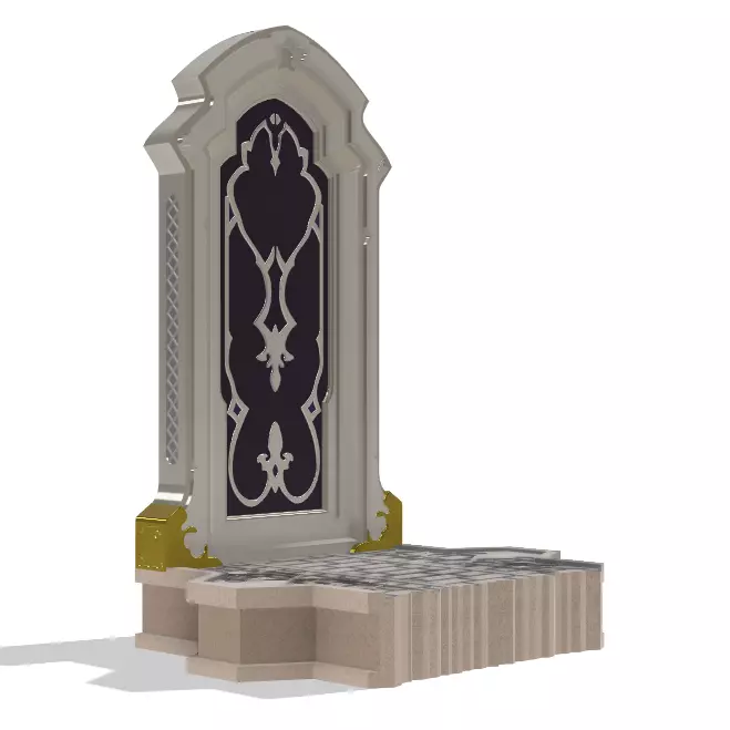 Genshin Impact Door to Celestia 3D print model_0