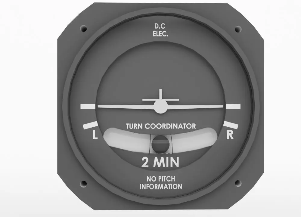 Turn Coordinator 3D model