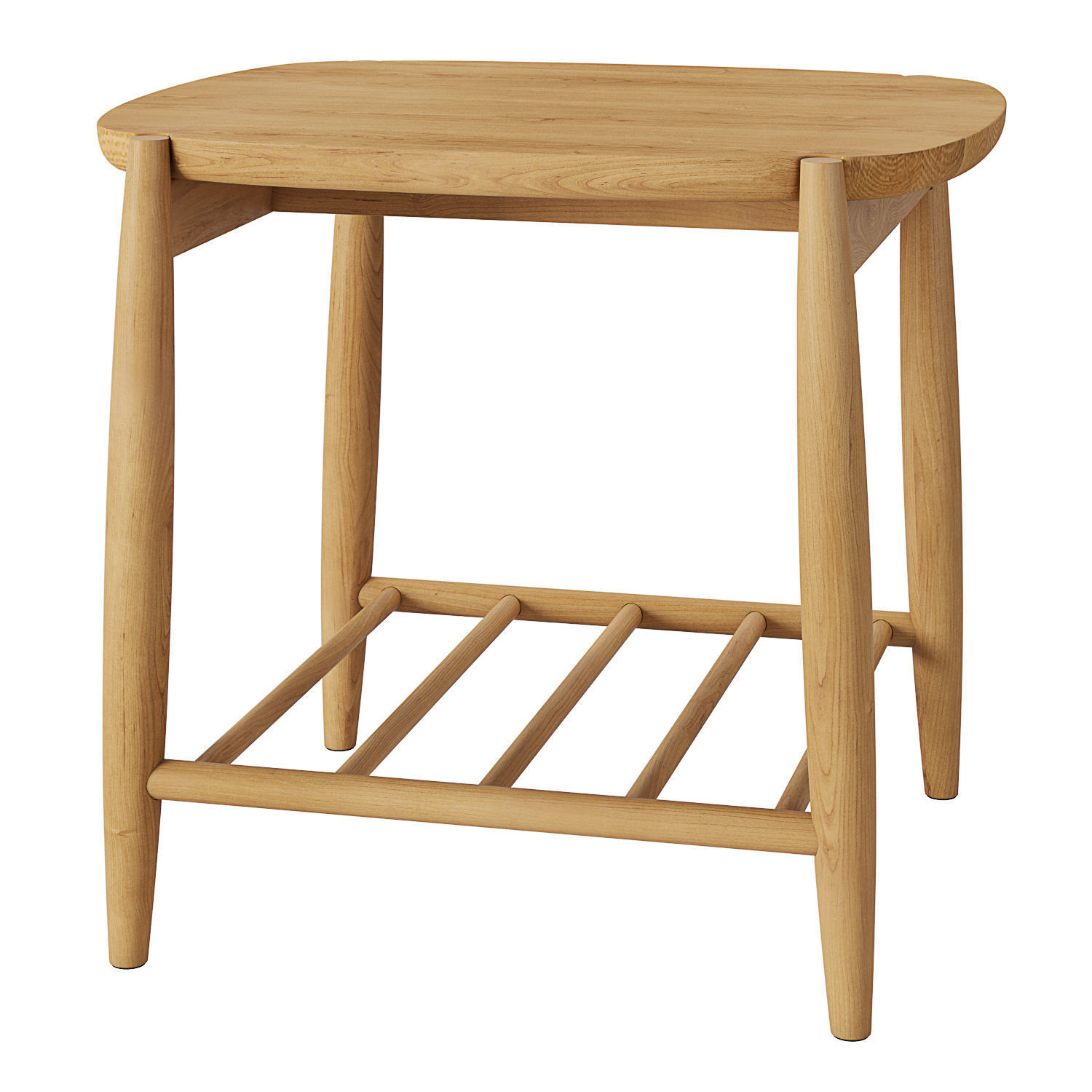 La Redoute Jucca Solid Oak furniture 3D Model Collection_6