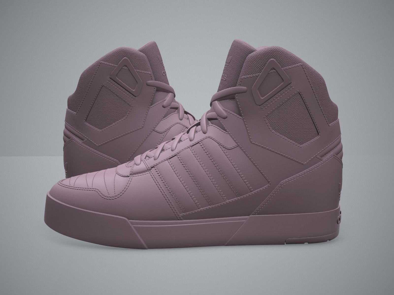 Adidas Zestra Sneaker-3d printable 3D print model_1