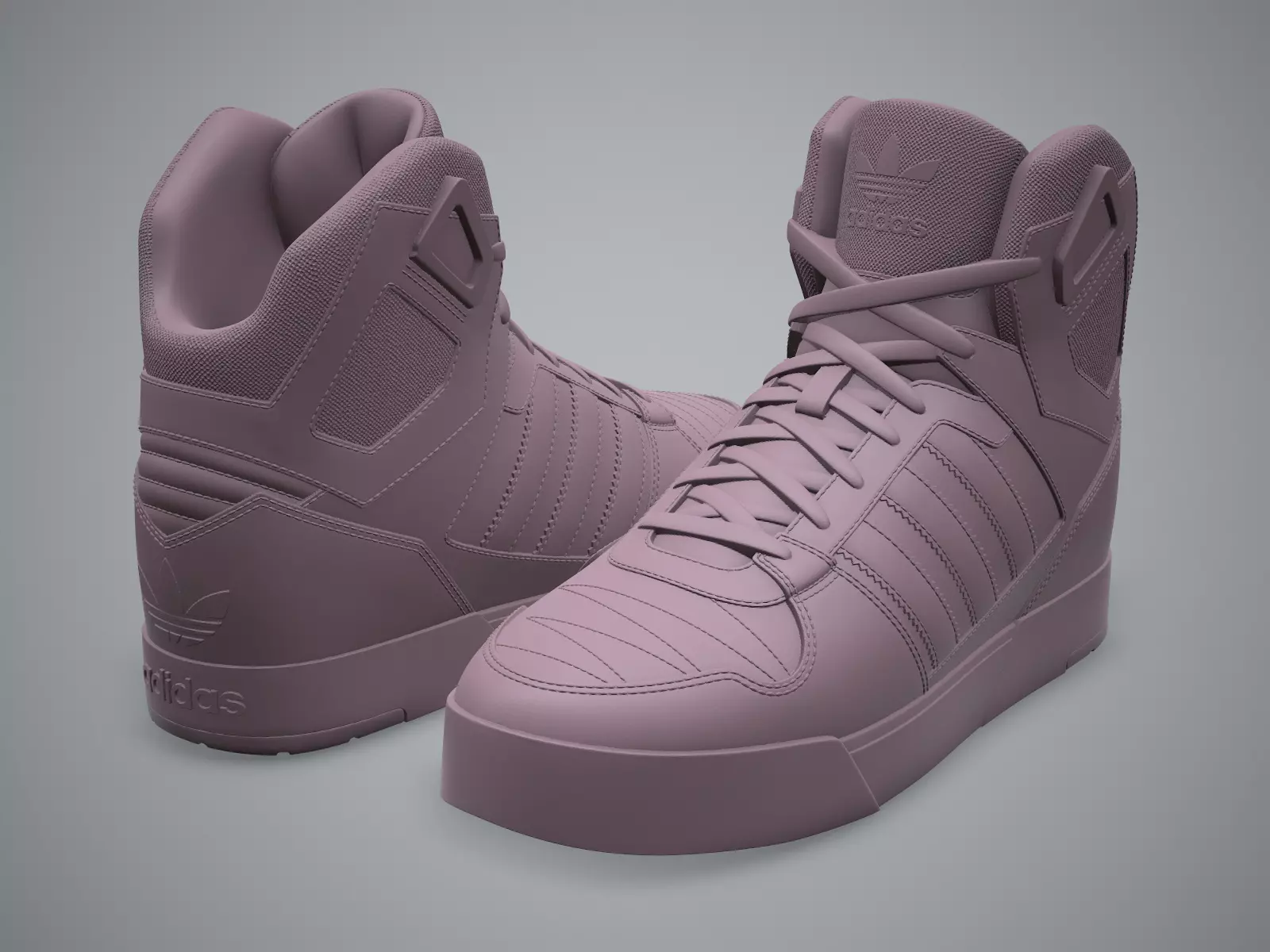 Adidas Zestra Sneaker-3d printable 3D print model_0