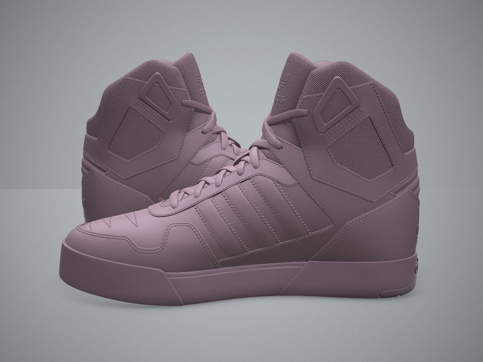 Adidas Zestra Sneaker-3d printable 3D print model_2