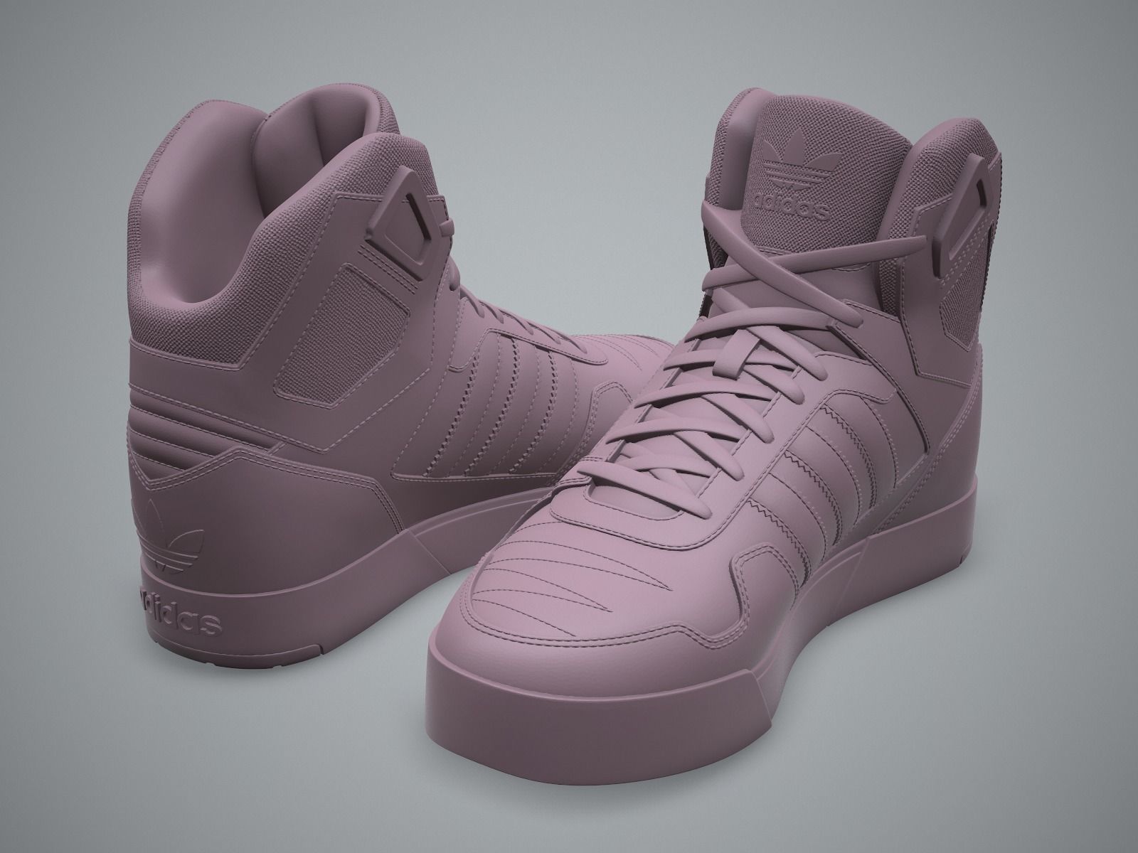 Adidas Zestra Sneaker-3d printable 3D print model_3