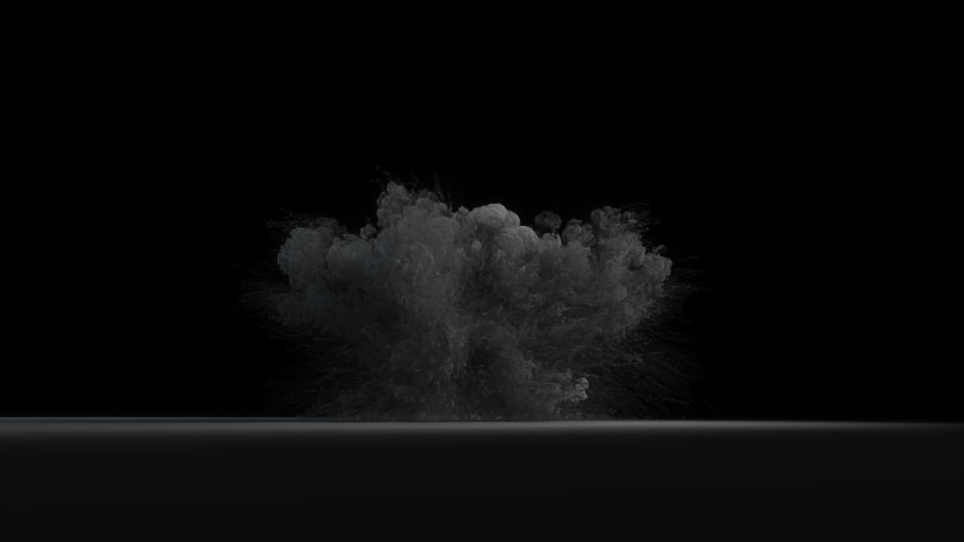 Artillery Grenade Explosion 3D  3D model_24