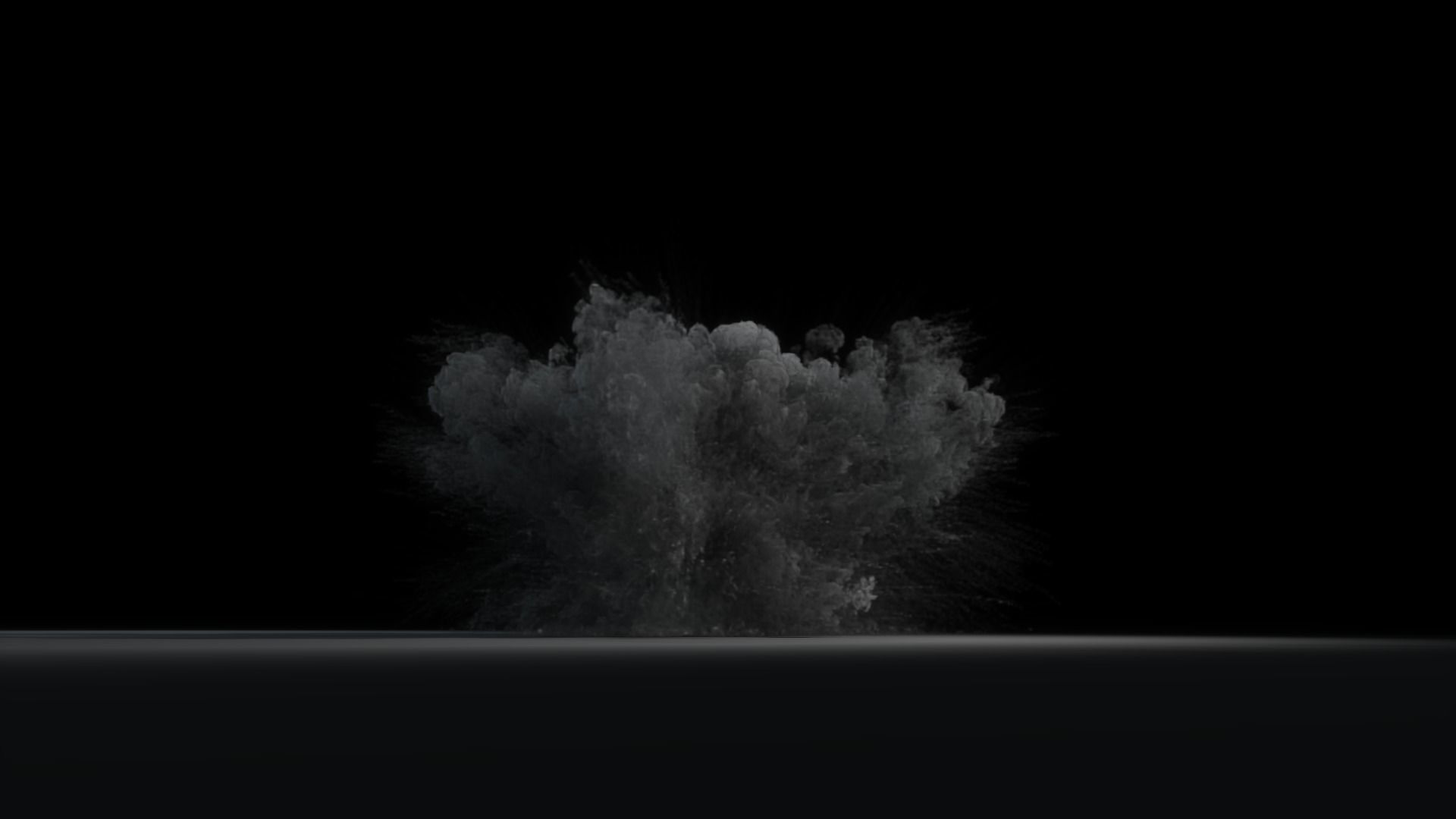 Artillery Grenade Explosion 3D  3D model_22